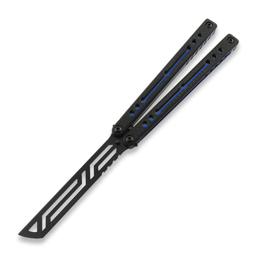 Balisong trainer Squid Industries Nautilus V2 Inked Blue