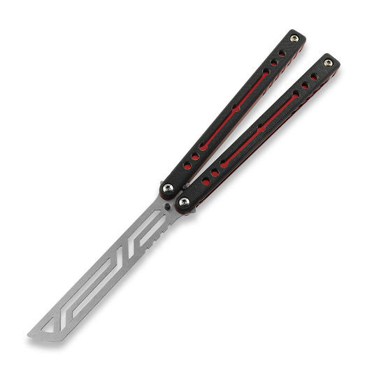 Squid Industries Nautilus V2 Red balisong trainer