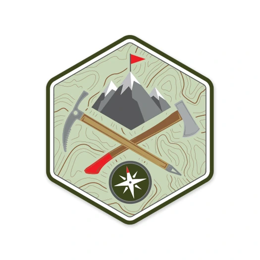 Prometheus Design Werx Adventure Badge Magnet