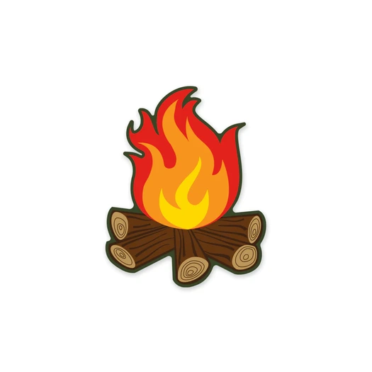 Prometheus Design Werx Campfire 2023 Sticker