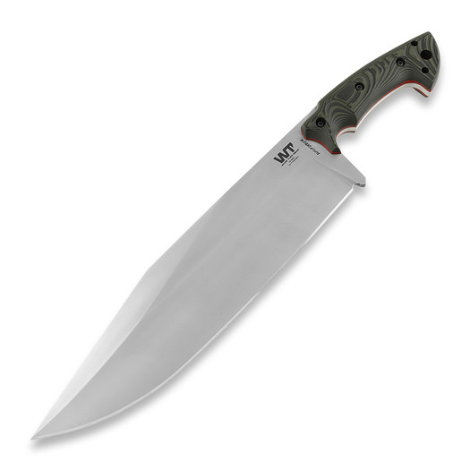 Work Tuff Gear Pathfinder nož, Satin Forest Camo Swamp Grip (Red Liner)