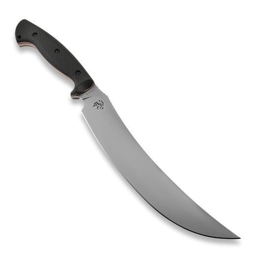 Work Tuff Gear Atayal XL nož za preživljavanje, Satin, Black+Red Liner Gator Grip