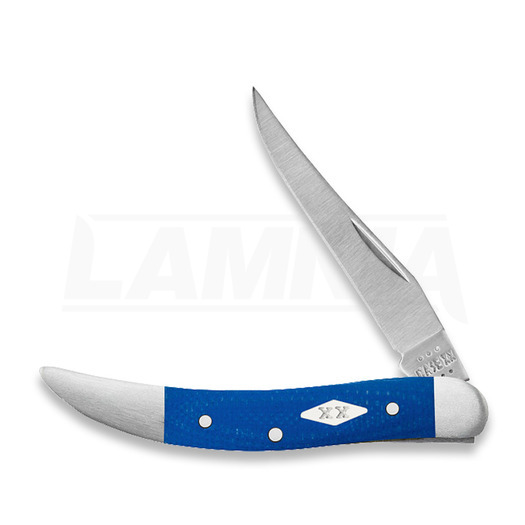 Case Cutlery Small Texas Toothpick, Smooth Blue G-10 16755
