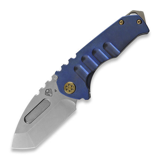 Medford Genesis T folding knife, S45VN Tumbled Tanto Blade