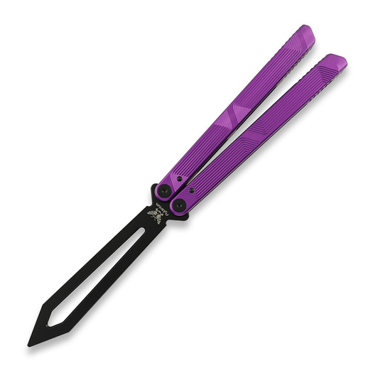 Cvičné nož motýlek Flytanium Zenith Trainer - Nebula Purple / Black