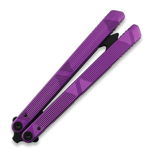 Тренировочный балисонг Flytanium Zenith Trainer - Nebula Purple / Black