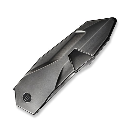 We Knife Solid, Gray Titanium, Polished WE22028-6