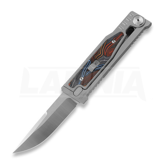 Reate EXO-M Drop Point, G10 multicolor