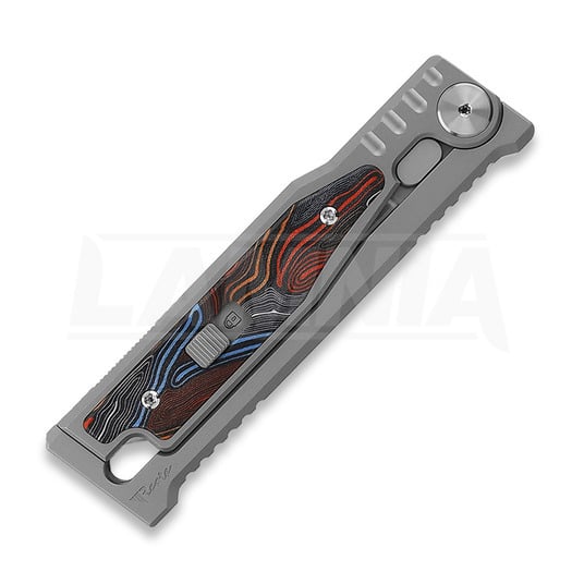 Reate EXO-M Drop Point, G10 multicolor
