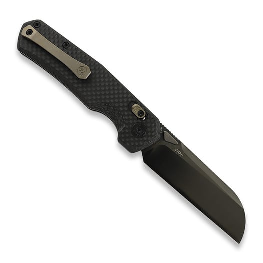 Kunwu Knives Chad - Carbon Fiber - DLC sulankstomas peilis