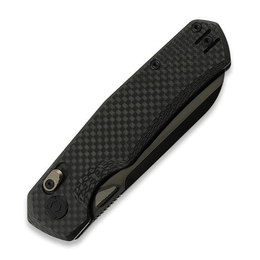 Kunwu Knives Chad - Carbon Fiber - DLC 折叠刀