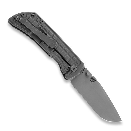 Navaja McNees Custom Knives MAC2 3.5 - Matte SW - Frag - Grey