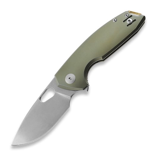 GiantMouse ACE Tribeca Titanium סכין מתקפלת, ירוק