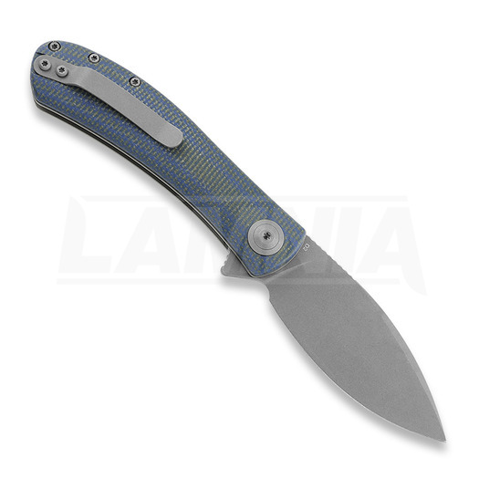 Πτυσσόμενο μαχαίρι Trollsky Knives Mandu Blue Micarta