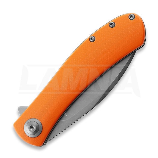 Складний ніж Trollsky Knives Mandu Orange G10