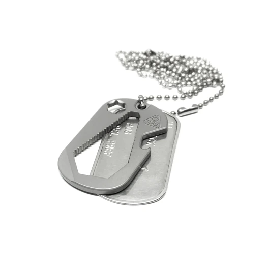 Outil multifonctions Prometheus Design Werx Standard Issue Dog Tag Tool