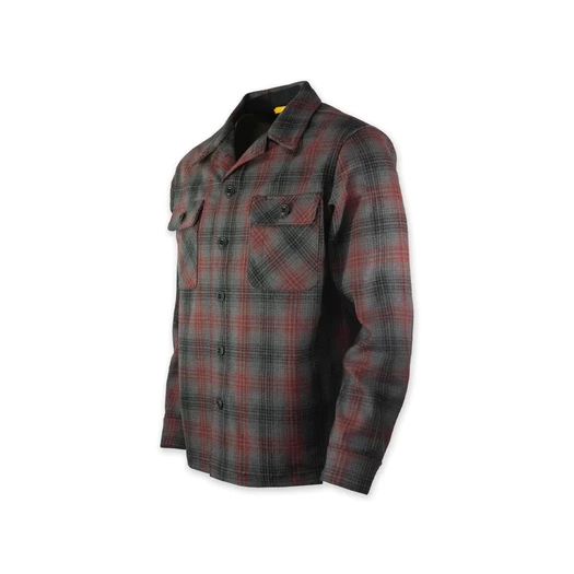 Prometheus Design Werx DRB Woodsman Shirt - Merino Red-Black-Gray Plaid