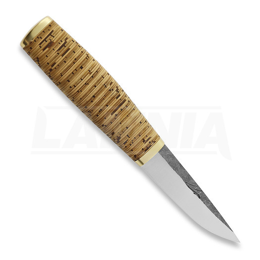 ML Custom Knives Birch bark 5, brown sheath