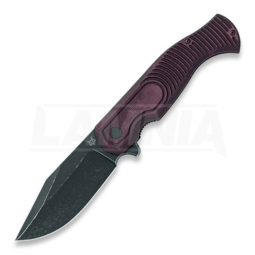 Fox Eastwood Tiger סכין מתקפלת, micarta, burgundy FX-524MB