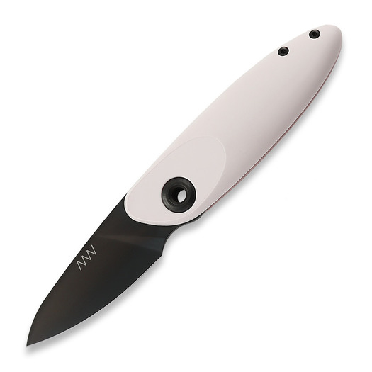 Nóż składany ANV Knives Z070 Sleipner, GRNPU Rosewhite