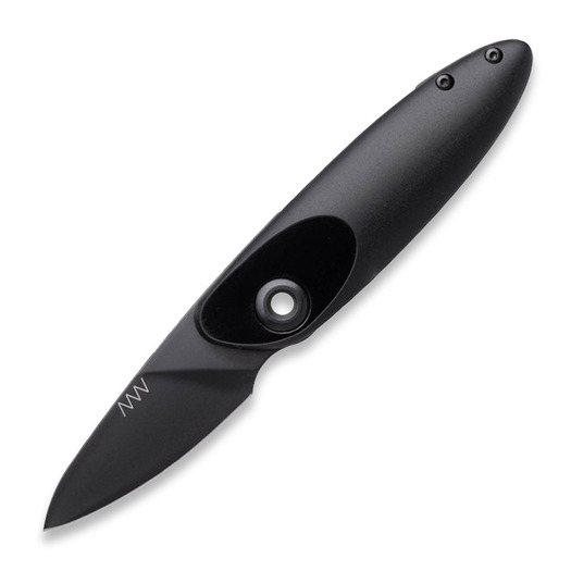 ANV Knives Z070 Sleipner 접이식 나이프, GRNPU Black