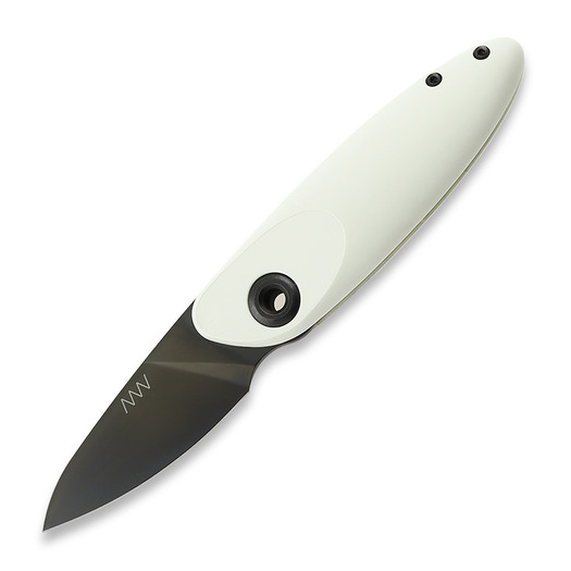 ANV Knives Z070 Sleipner 折叠刀, GRNPU Mintwhite