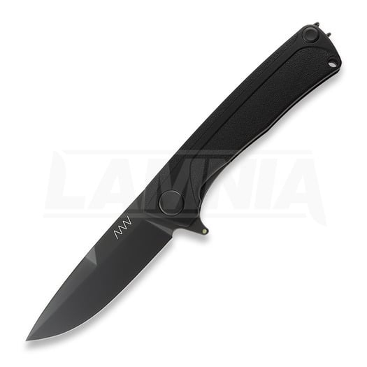 Zavírací nůž ANV Knives Z100 BB Plain edge DLC, GRN, černá
