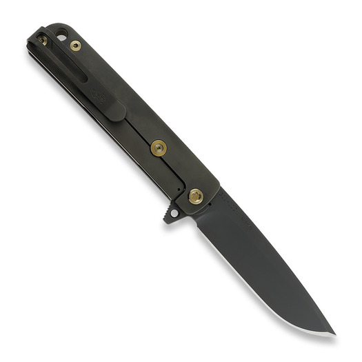 Medford M-48 S45VN DLC 折り畳みナイフ, Black