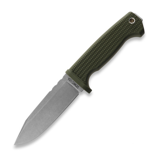 Demko Knives FreeReign Magnacut Clip Point kés, zöld