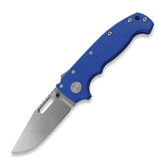 Skladací nôž Demko Knives MG AD20S Clip Point 20CV G10, blue #1