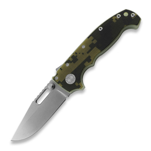Demko Knives MG AD20S Clip Point 20CV G10 folding knife, camo #1