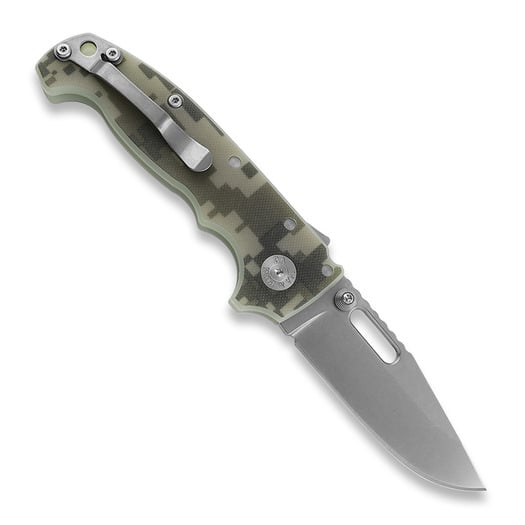 Demko Knives MG AD20S Clip Point 20CV G10 foldekniv, camo #2