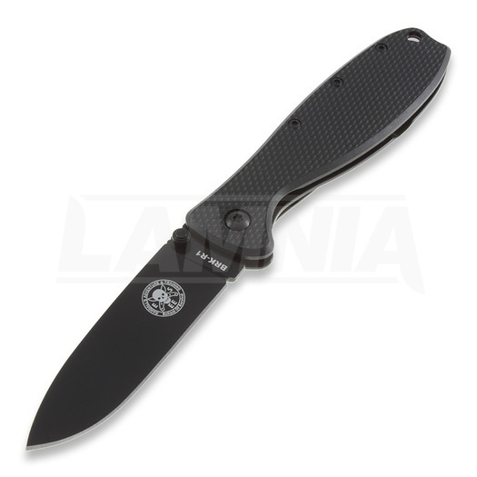 ESEE Zancudo 折り畳みナイフ, 黒/黒
