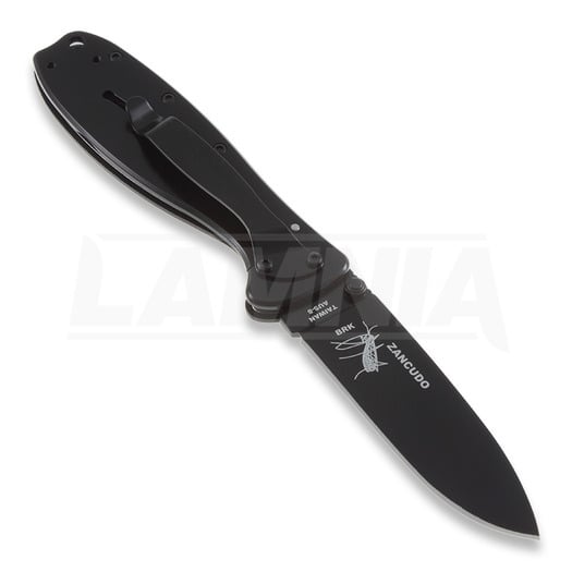 ESEE Zancudo 折叠刀, 黑色/黑色