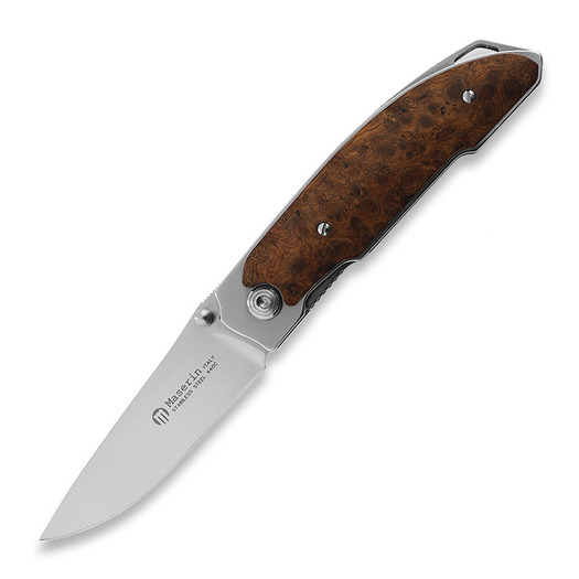 Nóż składany Maserin Arno Briar Wood