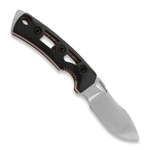 Fobos Knives Tier1-Mini Mini peilis, G10 Black - Red Liner