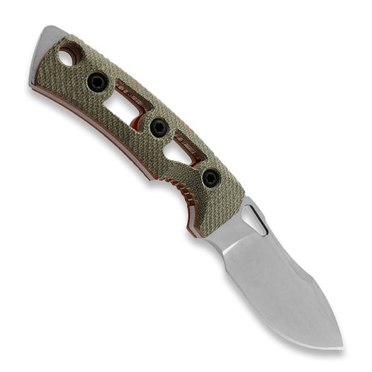 Nóż Fobos Knives Tier1-Mini Mini, Micarta OD - Orange Liner