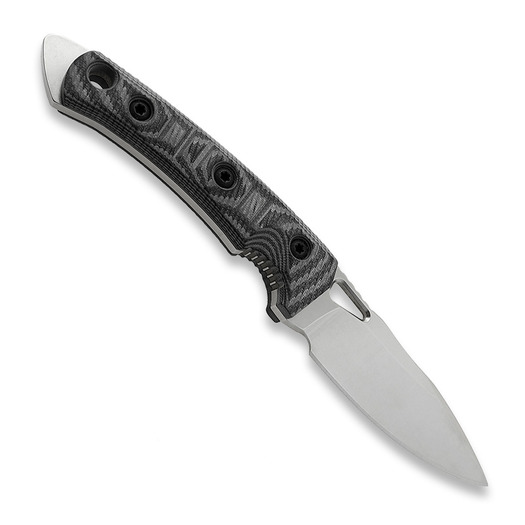 มีด Fobos Knives Cacula, G10 Black - Grey Liners