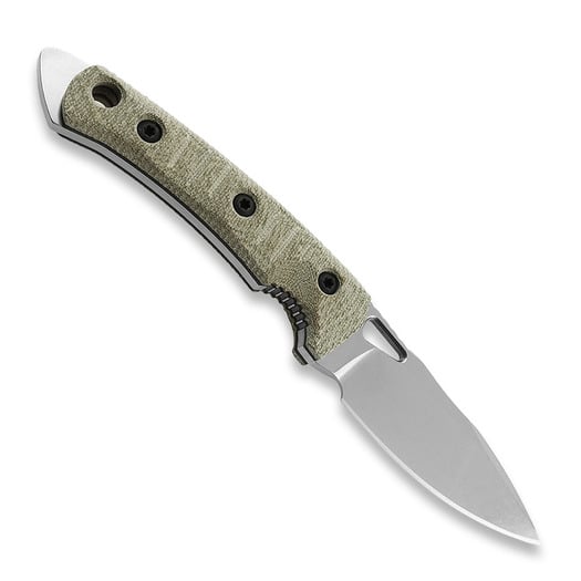 Fobos Knives Cacula סכין, Micarta OD - Black Liners