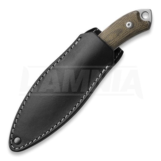 MKM Knives Pocket Tango 1 刀, Olive Wood MKPT1-O