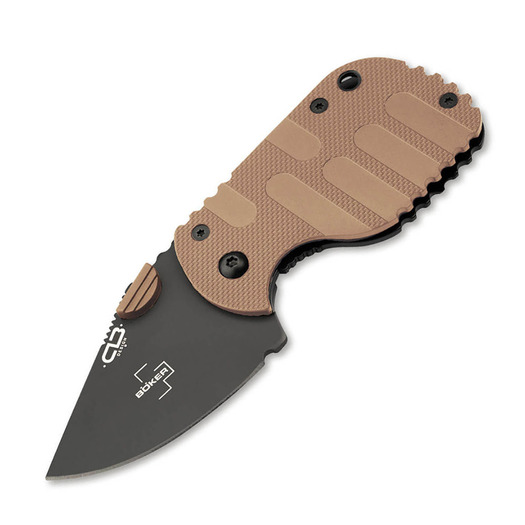 Böker Plus Subcom 2.0 folding knife, brown 01BO529