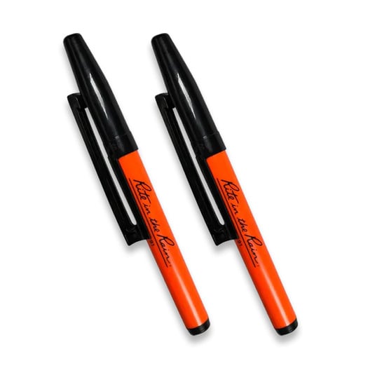 Rite in the Rain Belt-Clip Stift, (2-pack), orange