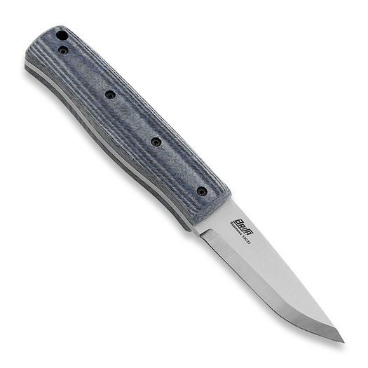 Brisa Pk70Fx - Blue jeans micarta knife, scandi