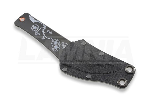 Rockstead CHOU-E (Plum) FINAL ISSUE neck knife