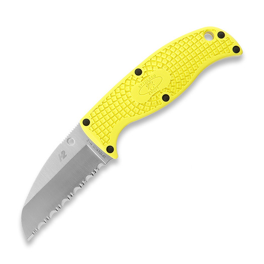 Záchranářský nůž Spyderco Enuff Sheepfoot, žlutá FB31SYL