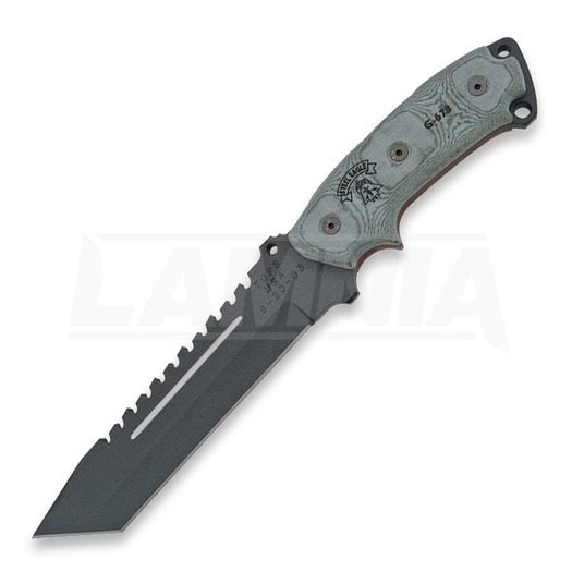 TOPS Steel Eagle Sawback nož, tanto 107D