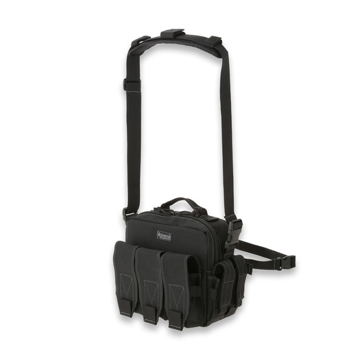 Bolsa de hombro Maxpedition MAG BAG TRIPLE, negro PT1072B