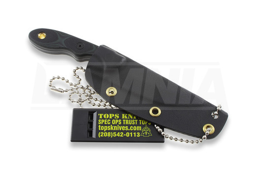 TOPS Mini Scandi Knife G-10 MSKGB