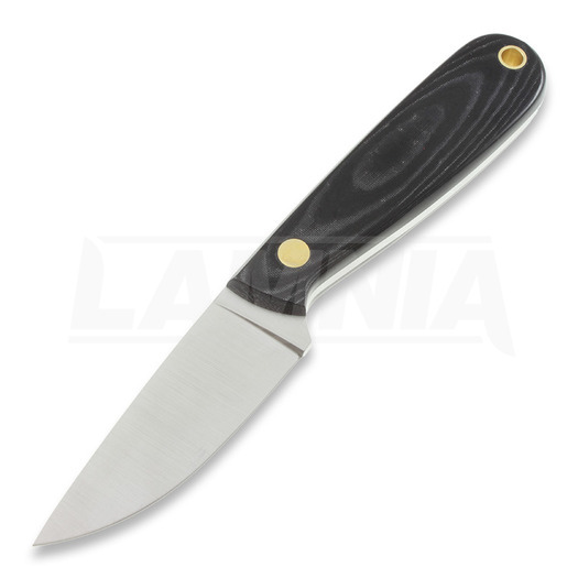 Brisa Necker 70 Full Flat Kydex neck knife, black