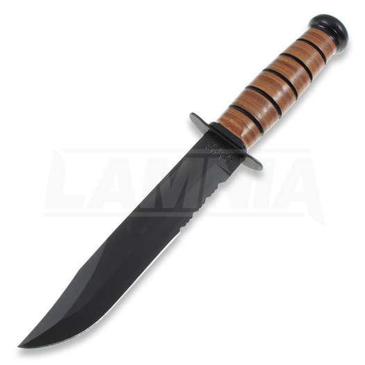 Ka-Bar 1218 knife, combo edge 1218